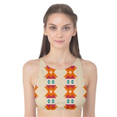 Triangles Tribal Pattern              Tank Bikini Top