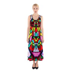 Sun Dial Full Print Maxi Dress by MRTACPANS