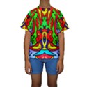 Heads Up Kid s Short Sleeve Swimwear View1