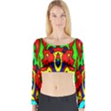 AUCTION Long Sleeve Crop Top View1