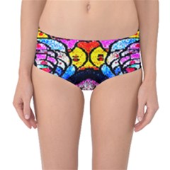 Bestiiik Mid-waist Bikini Bottoms by MRTACPANS