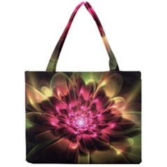 Red Peony Mini Tote Bag by Delasel