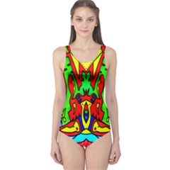 Reflection One Piece Swimsuit by MRTACPANS