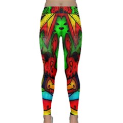 Face Two Yoga Leggings