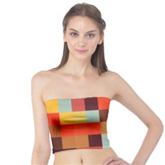 Tiled Colorful Background Tube Top