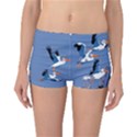 abstract Pelicans seascape tropical pop art Reversible Boyleg Bikini Bottoms View3