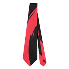 Abtract  Red Roses Pattern Neckties (two Side) 