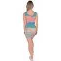 Two Pink Flamingos Pop Art Sleeveless Bodycon Dress View4