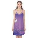 Abstract Tropical Birds Purple Sunset Camis Nightgown View1