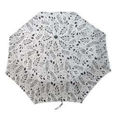 Hand Painted Floral Pattern Folding Umbrellas