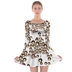 Bubbles! Long Sleeve Skater Dress by SugaPlumsEmporium