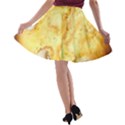 White Chocolate Chip Lemon Cookie Novelty A-line Skater Skirt View2