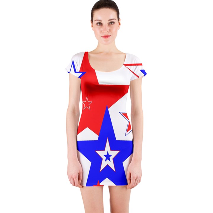 The Patriot 2 Short Sleeve Bodycon Dress