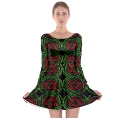 Venus Bus Long Sleeve Skater Dress by MRTACPANS