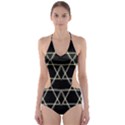 Star Of David   Cut-Out One Piece Swimsuit View1