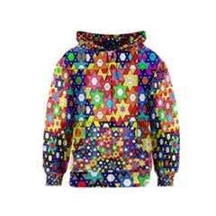 Star Of David Kids  Zipper Hoodie by SugaPlumsEmporium