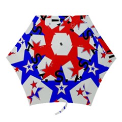 The Patriot Usa Mini Folding Umbrellas by SugaPlumsEmporium