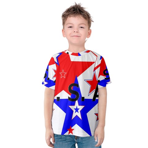 The Patriot Usa Kid s Cotton Tee by SugaPlumsEmporium