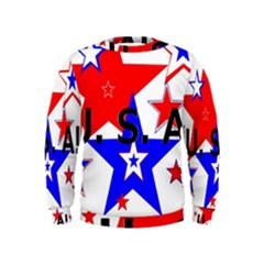 The Patriot Usa Kids  Sweatshirt by SugaPlumsEmporium