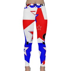 The Patriot Usa Yoga Leggings by SugaPlumsEmporium