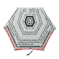 Israel Home Temple Of God Mini Folding Umbrellas by SugaPlumsEmporium