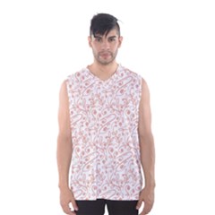 Hand Drawn Seamless Floral Ornamental Background Men s Basketball Tank Top by TastefulDesigns