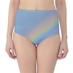 Colorful Natural Rainbow High-waist Bikini Bottoms by yoursparklingshop