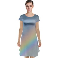 Colorful Natural Rainbow Cap Sleeve Nightdress by yoursparklingshop