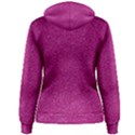 Metallic Pink Glitter Texture Women s Pullover Hoodie View2