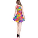 Funny Colorful Puzzle Pieces Reversible Sleeveless Dress View2