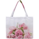 Romantic Pink Flowers Mini Tote Bag View1