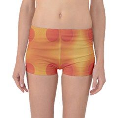 Sunny Happy Orange Dots Boyleg Bikini Bottoms