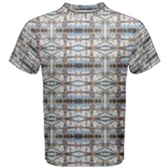 Geometric Diamonds Men s Cotton Tee by yoursparklingshop