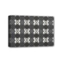 Black White Gray Crosses Mini Canvas 6  x 4  View1