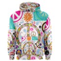 Peace Collage Men s Pullover Hoodie View1