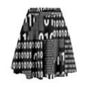 Beautiful Binary High Waist Skirt View1