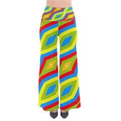 Colorful Chains   Women s Chic Palazzo Pants by LalyLauraFLM