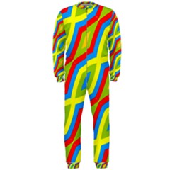 Colorful Chains                    Onepiece Jumpsuit (men) by LalyLauraFLM