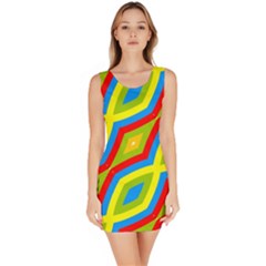 Colorful Chains                    Bodycon Dress by LalyLauraFLM