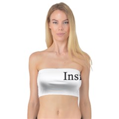 English Genius Inside Bandeau Top by Supernova23