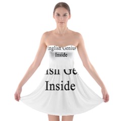 English Genius Inside Strapless Dresses by Supernova23