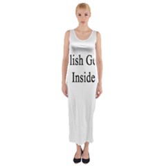 English Genius Inside Fitted Maxi Dress by Supernova23