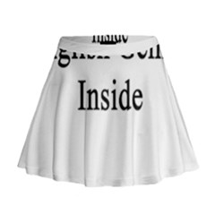 English Genius Inside Mini Flare Skirt