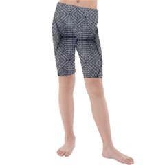 The Weave  Kid s Mid Length Swim Shorts by SugaPlumsEmporium