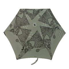 Henna Hands  Mini Folding Umbrellas by SugaPlumsEmporium