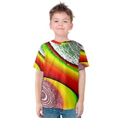 Orange Nebulae Kid s Cotton Tee