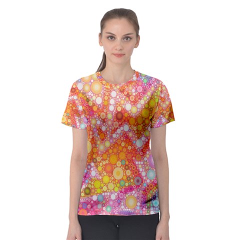 Sunshine Bubbles Women s Sport Mesh Tee by KirstenStar