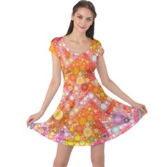 Sunshine Bubbles Cap Sleeve Dresses by KirstenStar