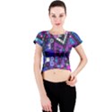 Hipster Bubbes Crew Neck Crop Top View1