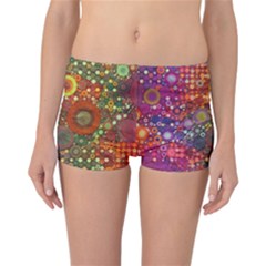 Circle Fantasies Reversible Boyleg Bikini Bottoms by KirstenStar